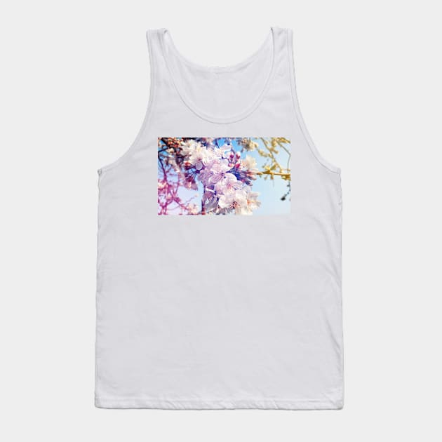 Cherry flowers Tank Top by psychoshadow